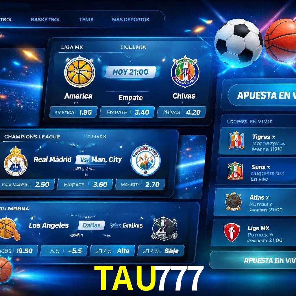 Mercados de apuestas deportivas TAU777 para jugadores en México