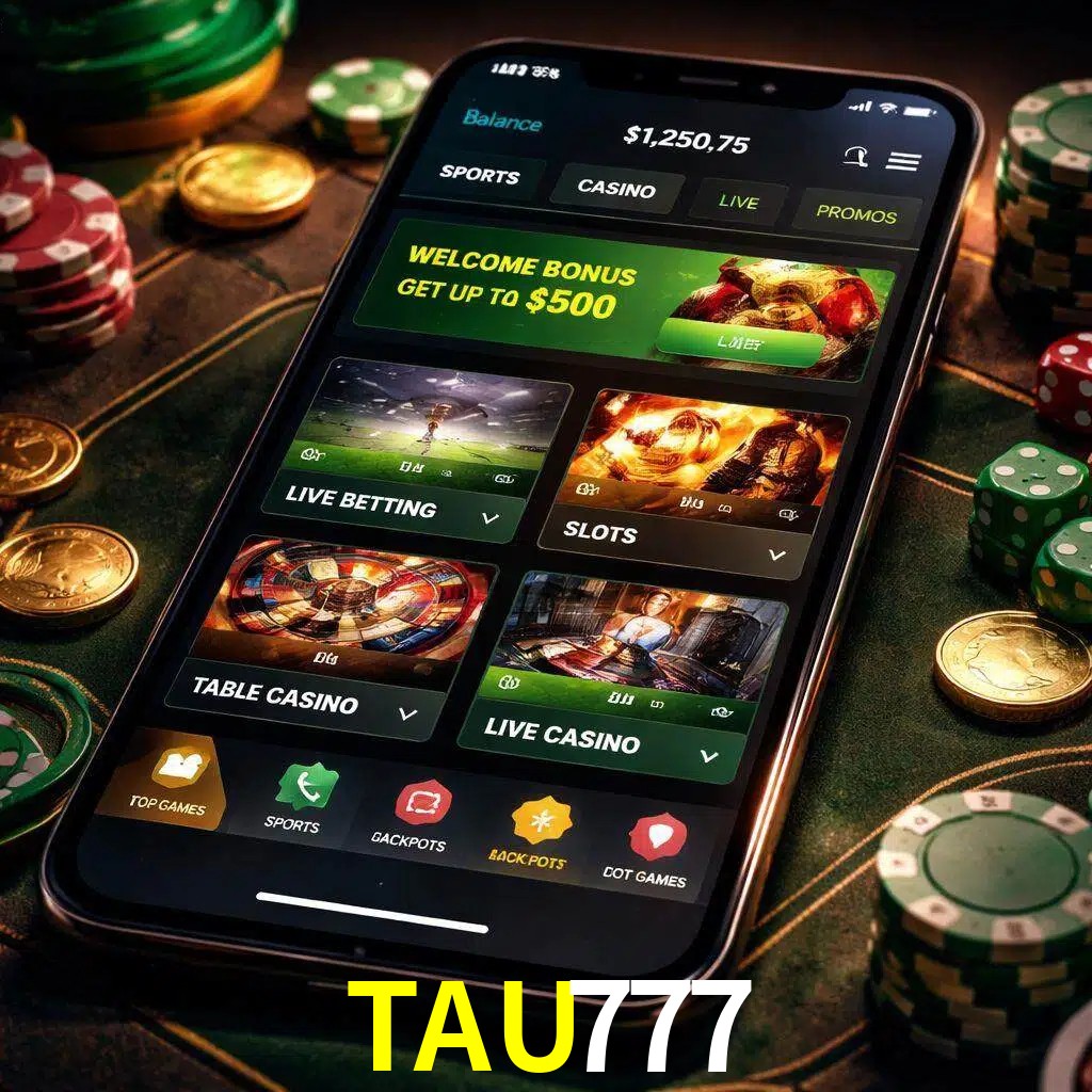 Diseño de juegos móviles TAU777 para usuarios en México