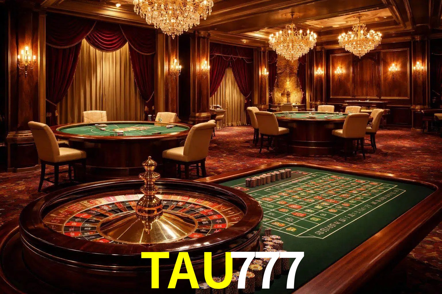 Una escena premium de mesa de casino en vivo con cartas, elementos de ruleta y un ambiente pulido de estudio de transmisión.